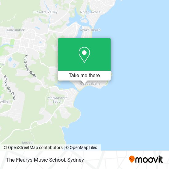 The Fleurys Music School map