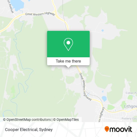 Cooper Electrical map