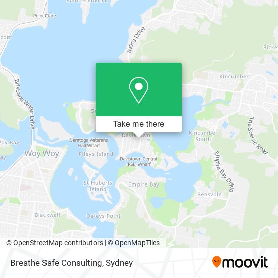 Mapa Breathe Safe Consulting