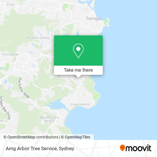 Amg Arbor Tree Service map