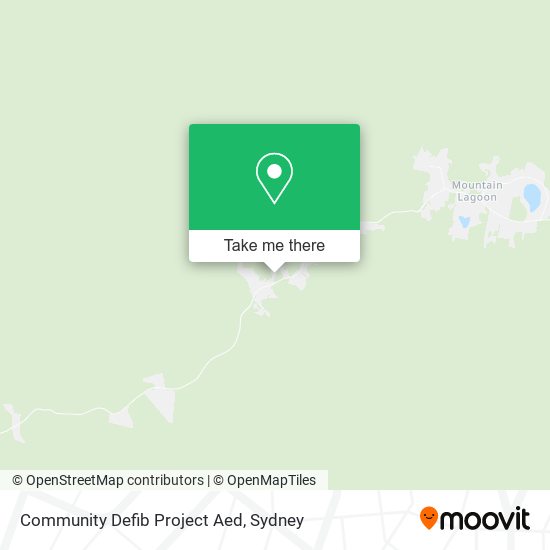 Mapa Community Defib Project Aed