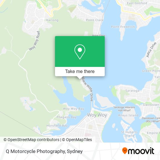 Q Motorcycle Photography map