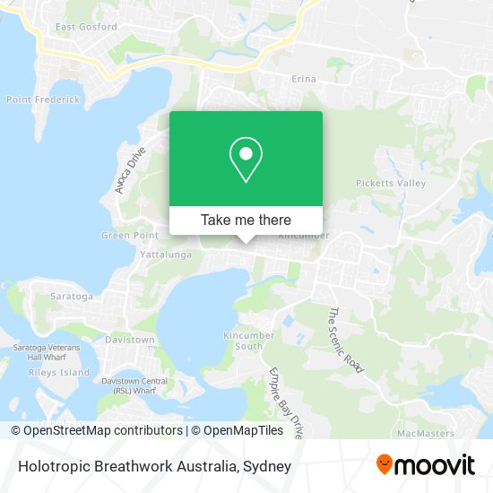 Holotropic Breathwork Australia map