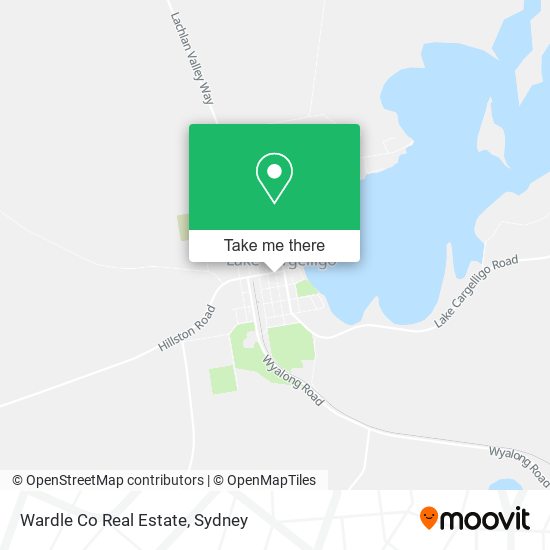 Wardle Co Real Estate map