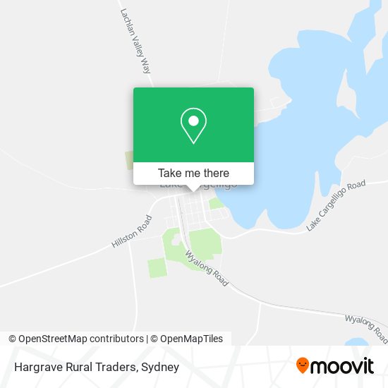 Hargrave Rural Traders map