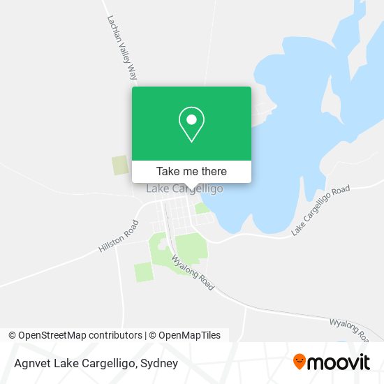 Agnvet Lake Cargelligo map