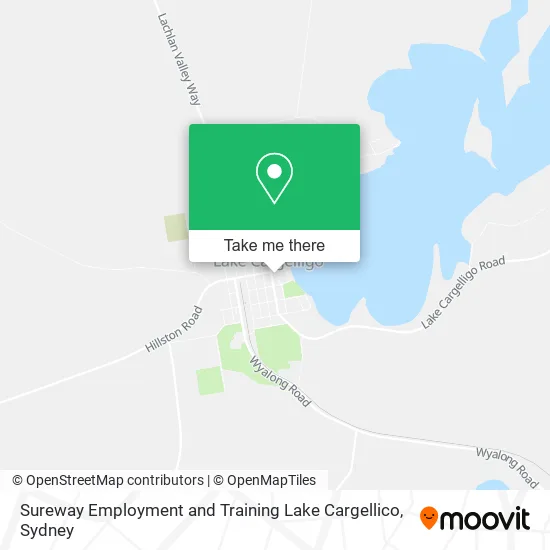 Sureway Employment and Training Lake Cargellico map