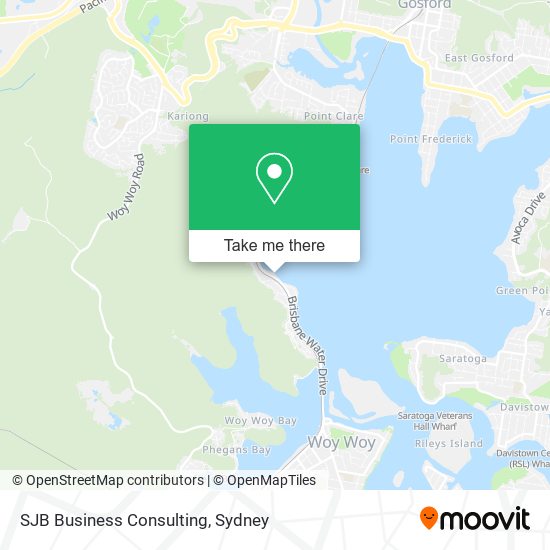SJB Business Consulting map