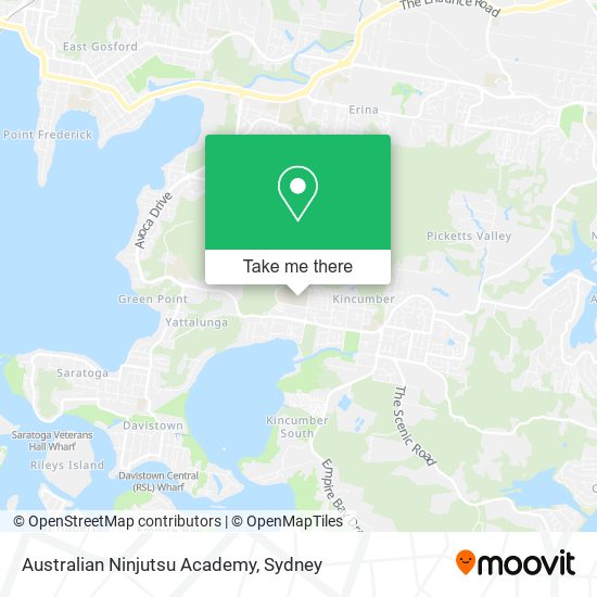 Australian Ninjutsu Academy map