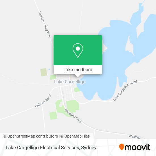 Lake Cargelligo Electrical Services map