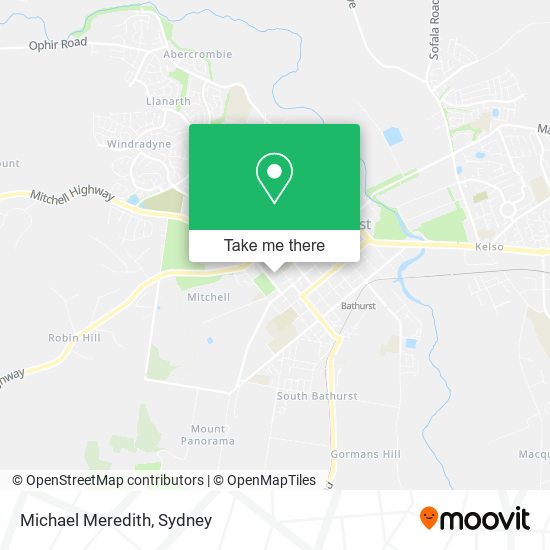 Michael Meredith map