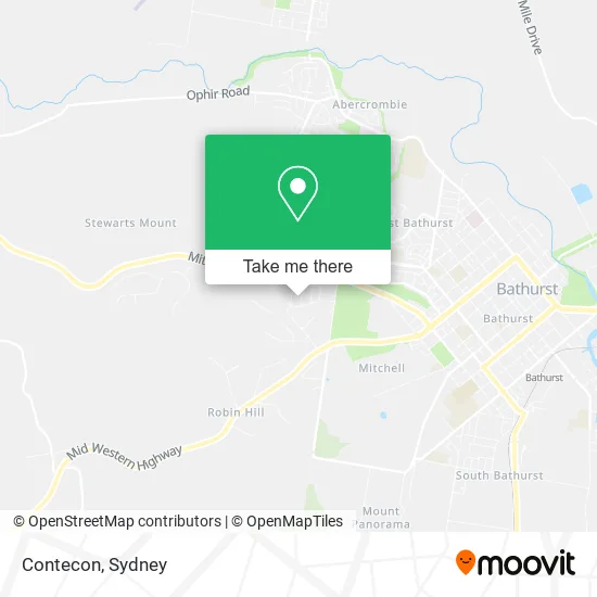 Contecon map