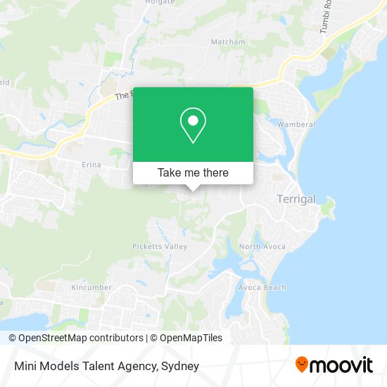 Mini Models Talent Agency map