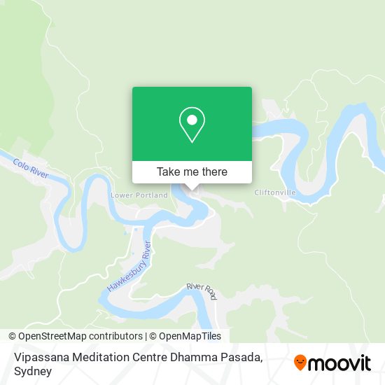 Vipassana Meditation Centre Dhamma Pasada map