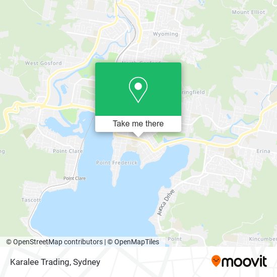 Karalee Trading map