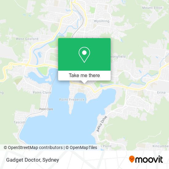 Gadget Doctor map