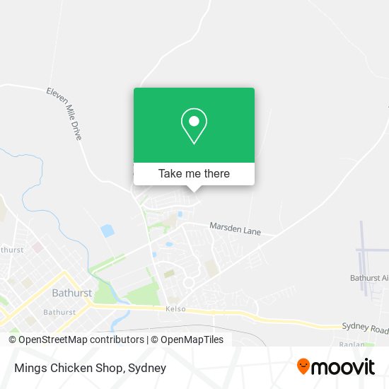 Mings Chicken Shop map