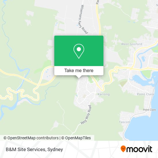 Mapa B&M Site Services