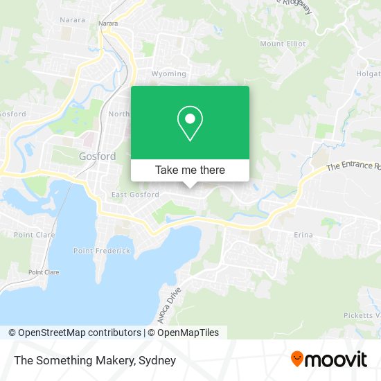 The Something Makery map
