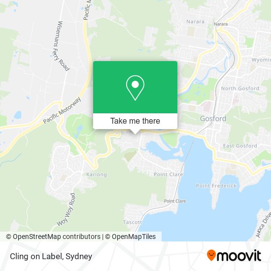 Cling on Label map