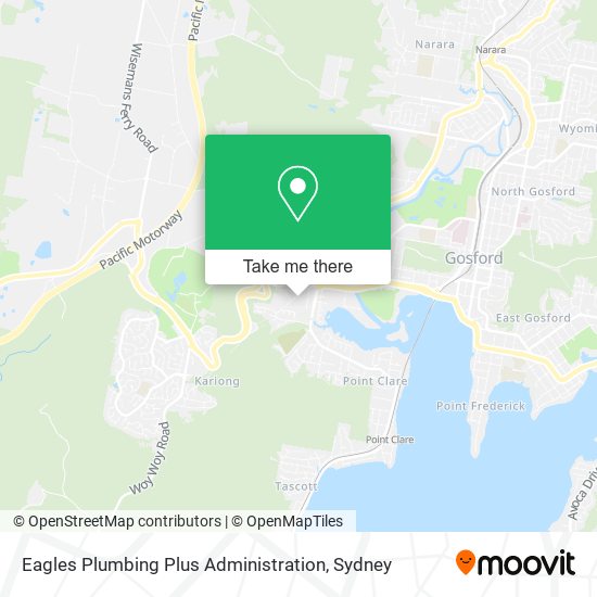 Mapa Eagles Plumbing Plus Administration