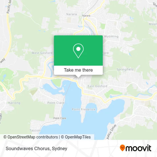 Soundwaves Chorus map