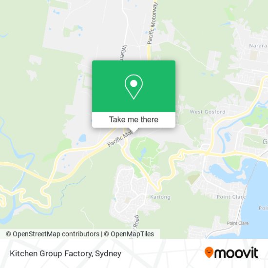 Kitchen Group Factory map