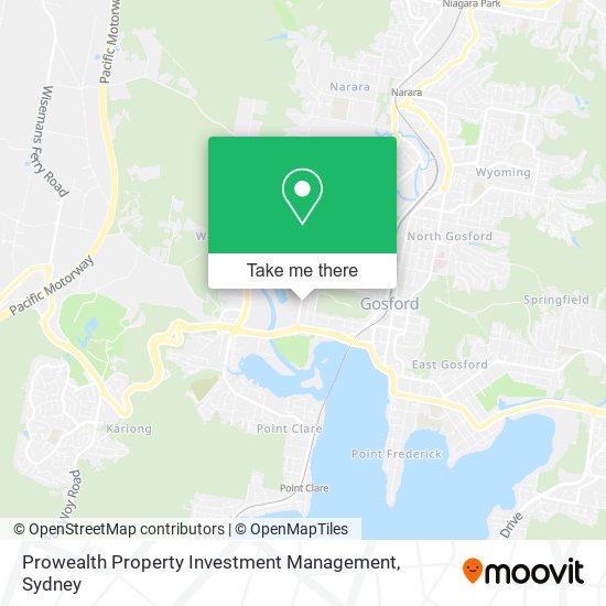 Mapa Prowealth Property Investment Management