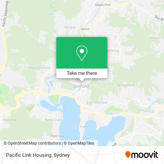 Pacific Link Housing map