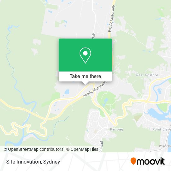 Mapa Site Innovation