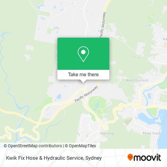 Kwik Fix Hose & Hydraulic Service map