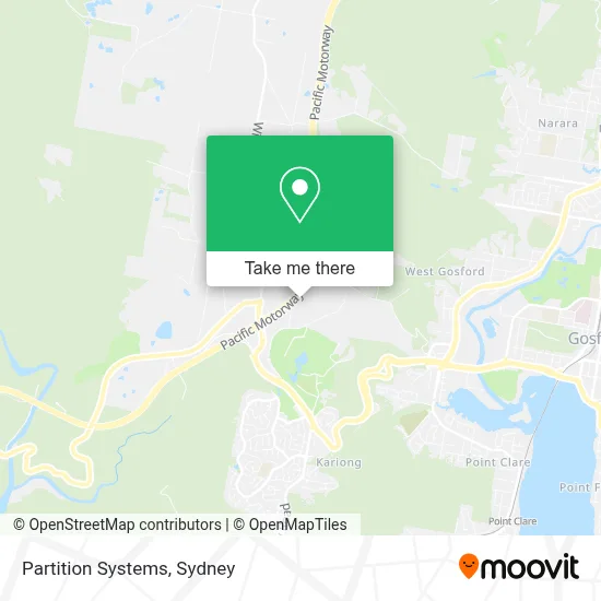 Mapa Partition Systems