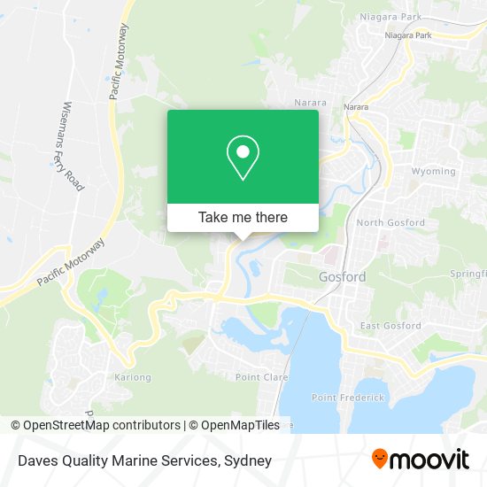 Daves Quality Marine Services map