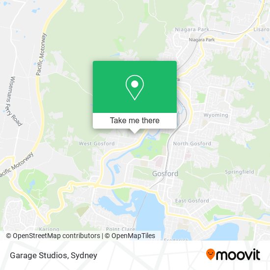 Garage Studios map