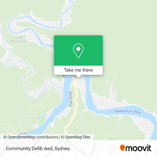 Community Defib Aed map