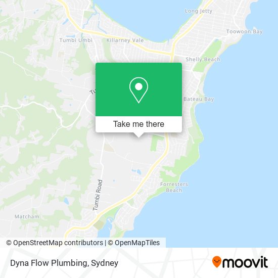 Dyna Flow Plumbing map