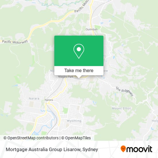 Mapa Mortgage Australia Group Lisarow