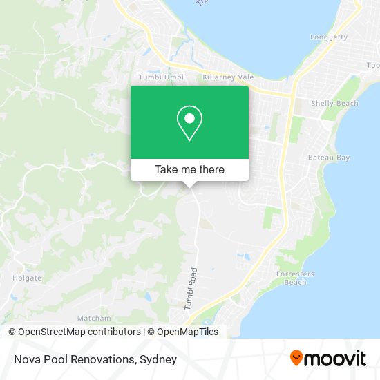 Nova Pool Renovations map