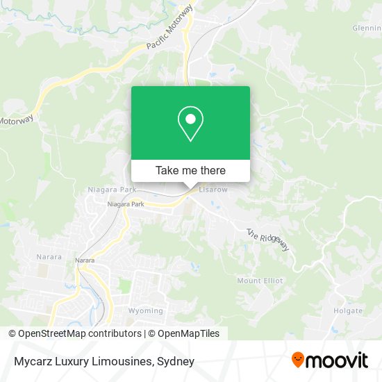 Mycarz Luxury Limousines map