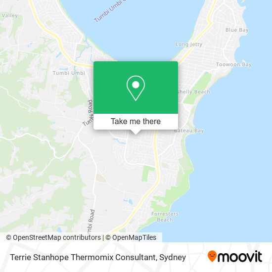 Terrie Stanhope Thermomix Consultant map