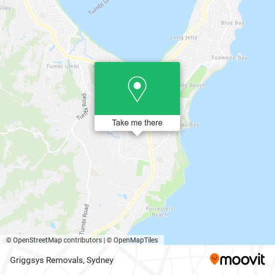 Mapa Griggsys Removals