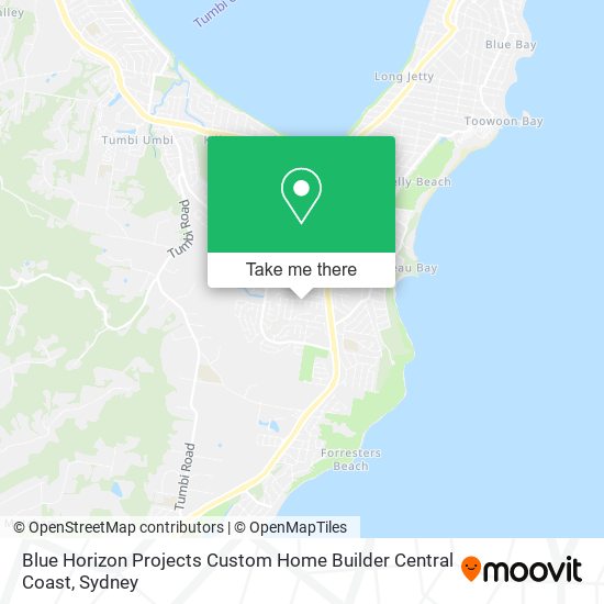 Mapa Blue Horizon Projects Custom Home Builder Central Coast