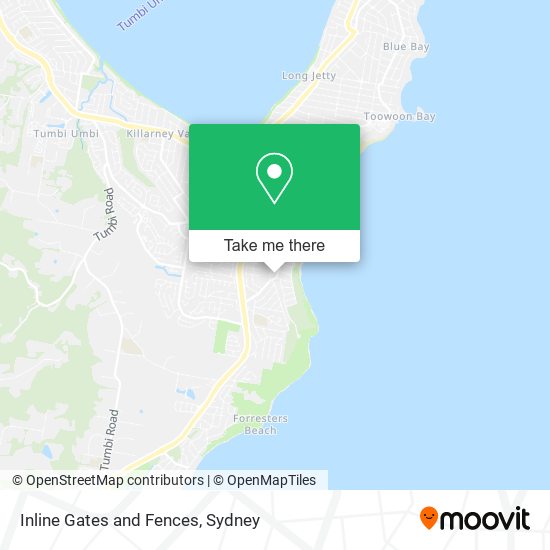Inline Gates and Fences map