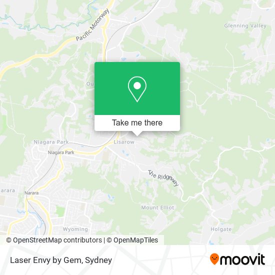 Laser Envy by Gem map