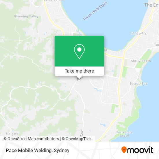 Pace Mobile Welding map