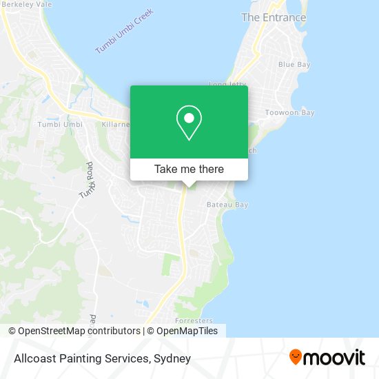 Allcoast Painting Services map