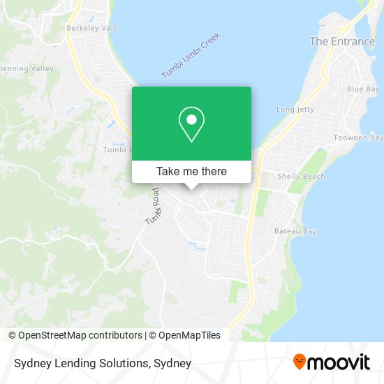 Mapa Sydney Lending Solutions