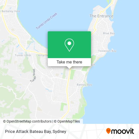 Mapa Price Attack Bateau Bay