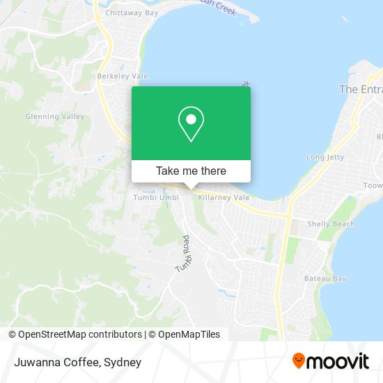 Juwanna Coffee map