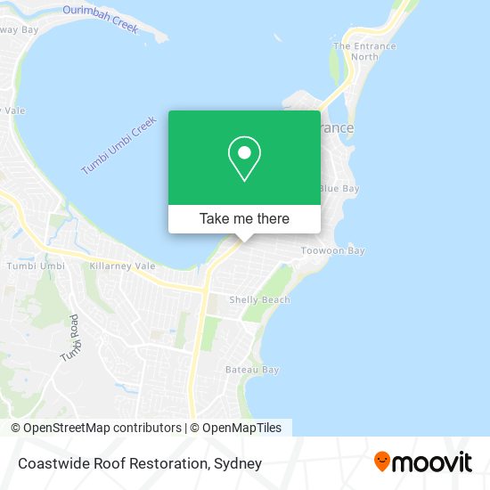 Mapa Coastwide Roof Restoration
